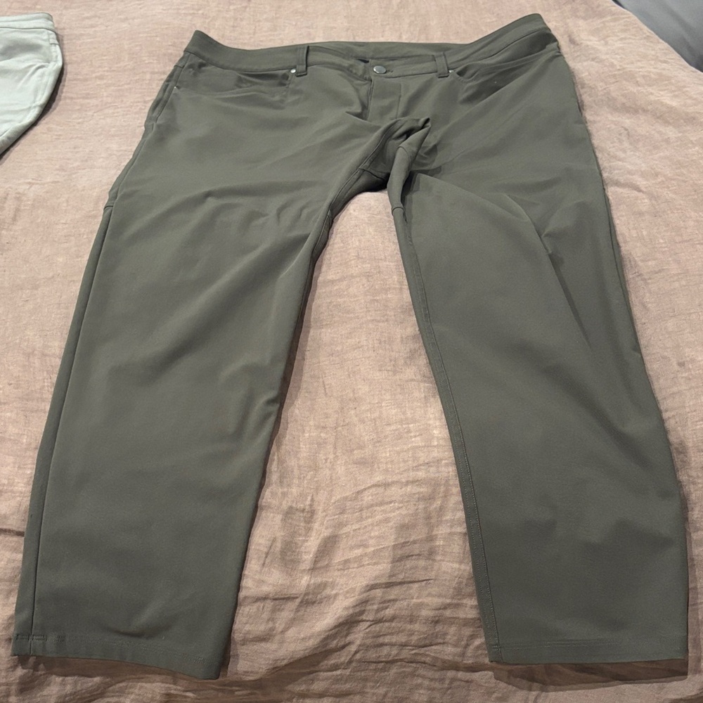 lululemon ABC pants Men's Olive warpstreme